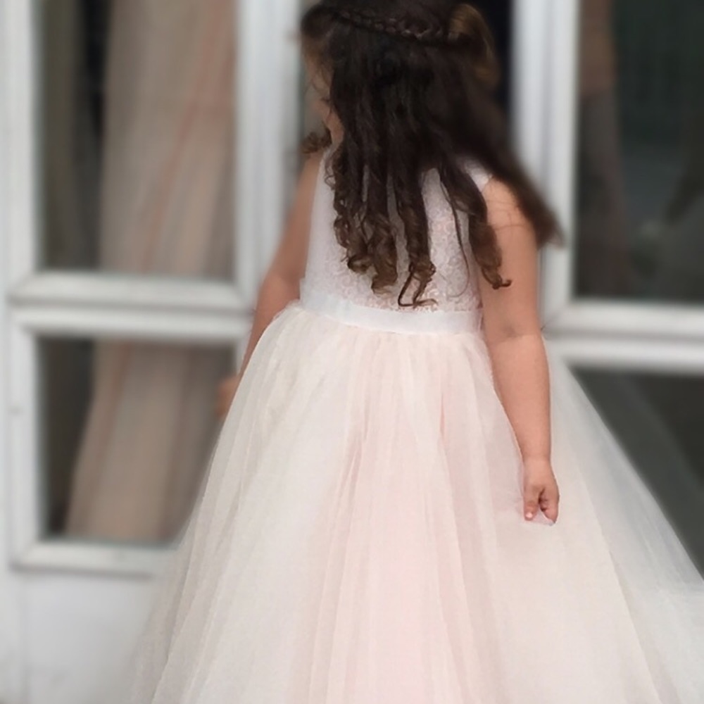 David’s Bridal Flower Girl Dress